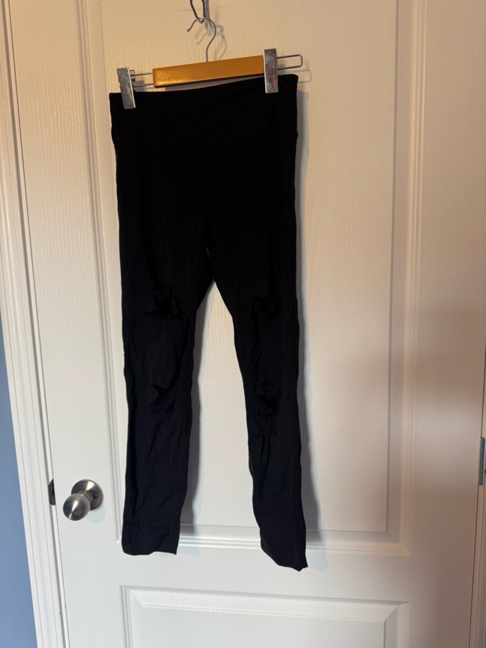 ZYIA Black High-Waist Leggings